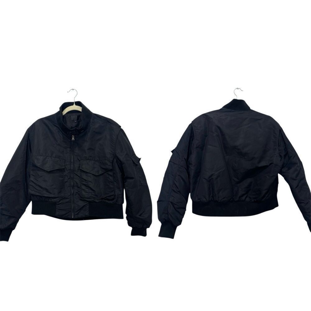 Nili Lotan McGuire satin-twill bomber jacket - Picture 6 of 9